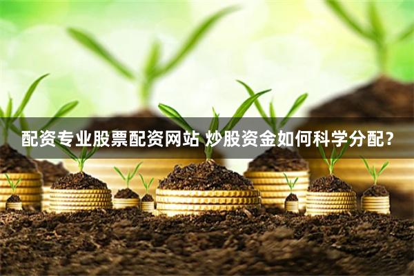 配资专业股票配资网站 炒股资金如何科学分配？